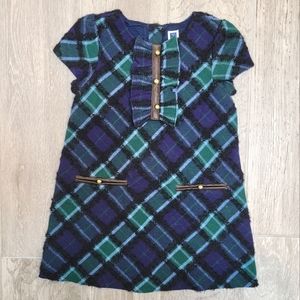 Janie & Jack Woodland Weekend Plaid Dress 2T